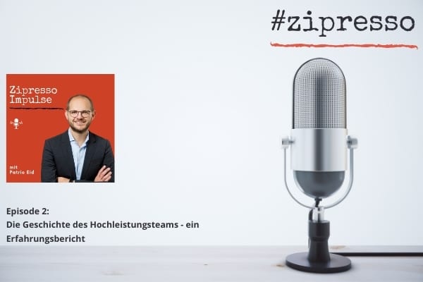 Ein Hochleistungsteam entsteht